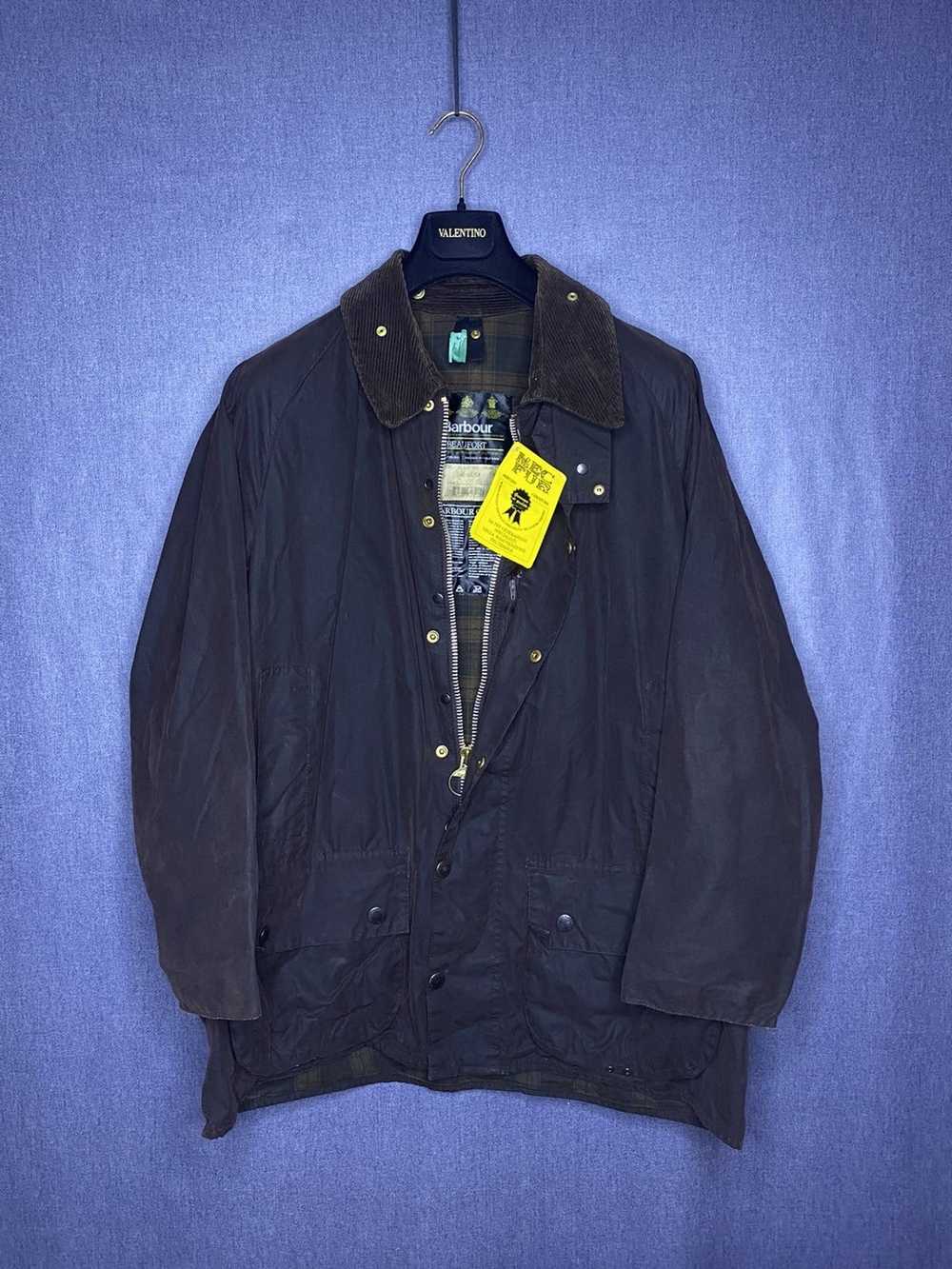 Barbour × Vintage Barbour Beaufort vintage Waxed jack… - Gem