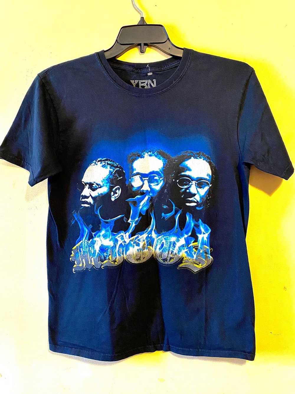 Rap Tees Vintage Migos Young Rich Nation T-Shirt - image 3