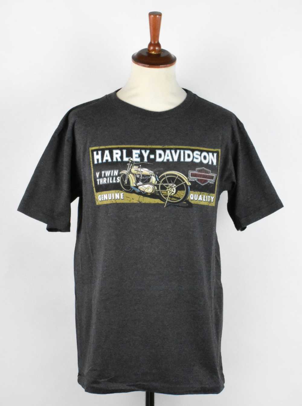 V Twin Engine Thrills Harley Davidson T-Shirt fro… - image 1