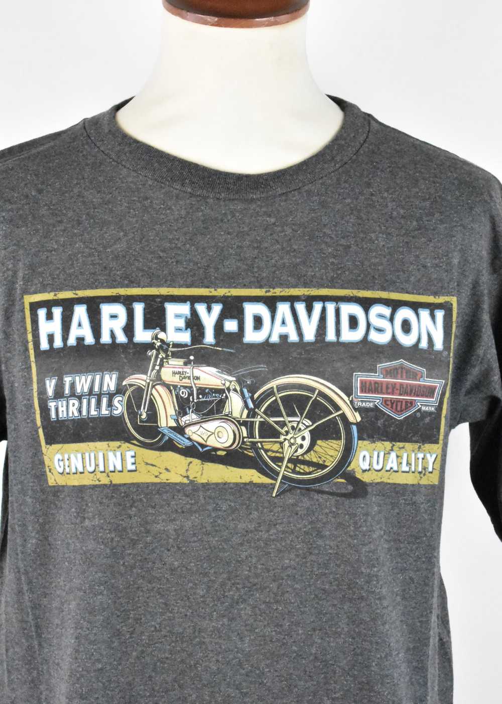 V Twin Engine Thrills Harley Davidson T-Shirt fro… - image 6