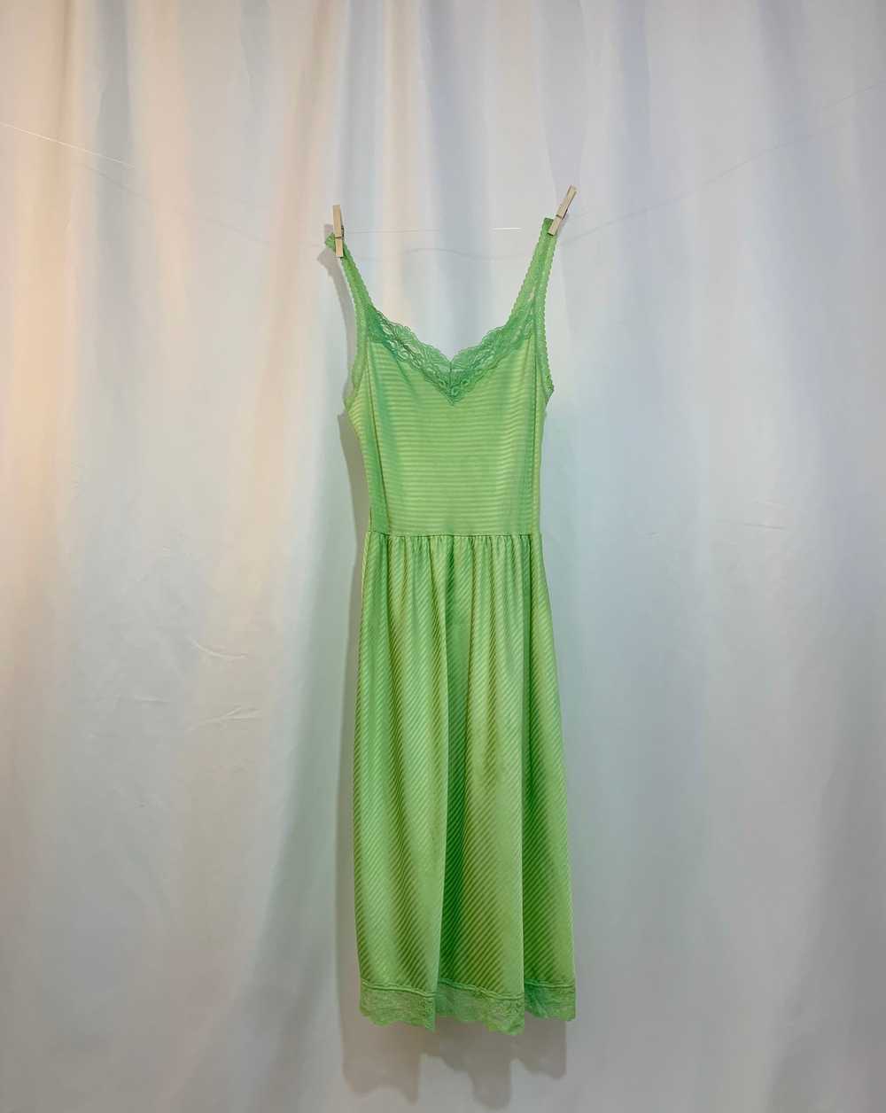 Hand dyed 70’s disco slip dress - image 2