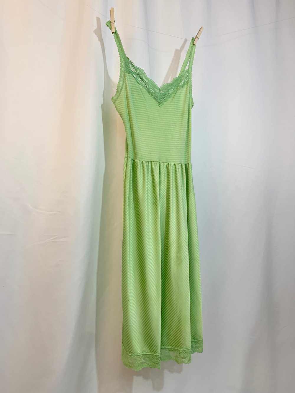 Hand dyed 70’s disco slip dress - image 4