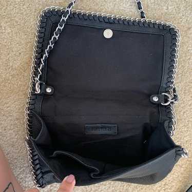 Forever 21 Black Chained Biker Purse