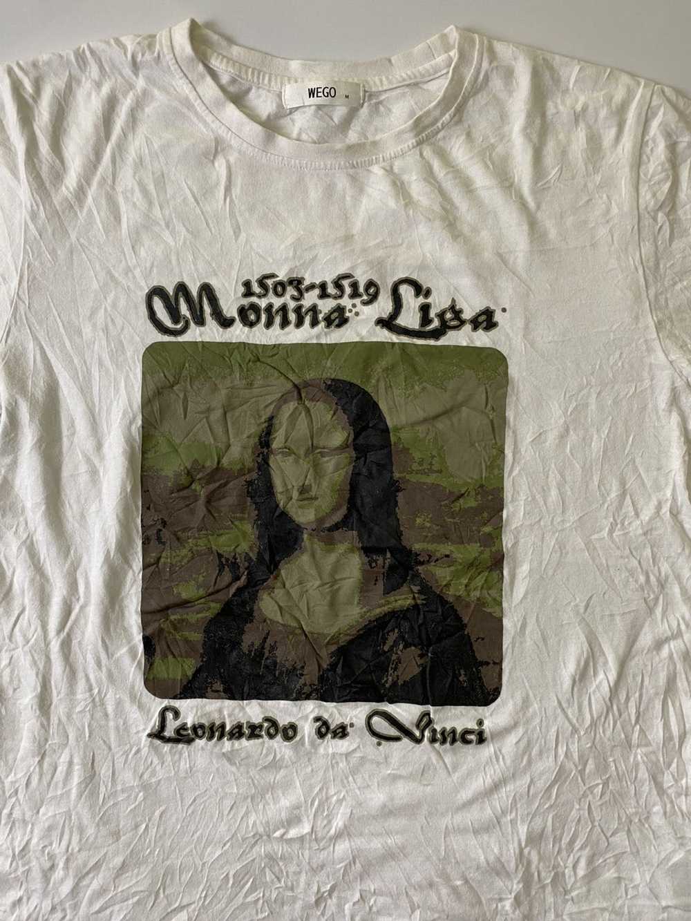 Vintage Monna lisa by leonardo da Vinci T-Shirt - image 5