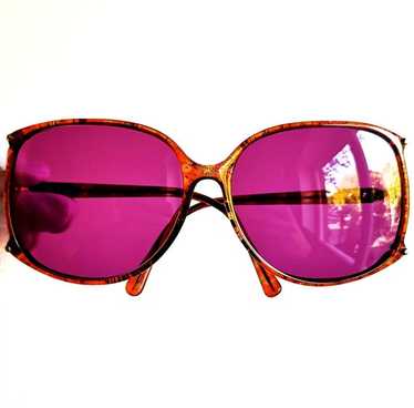 DIOR vintage sunglasses gold squared mask Christian 2… - Gem
