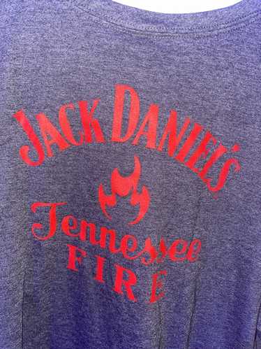Canvas Jack Daniels Tennessee Fire T-Shirt