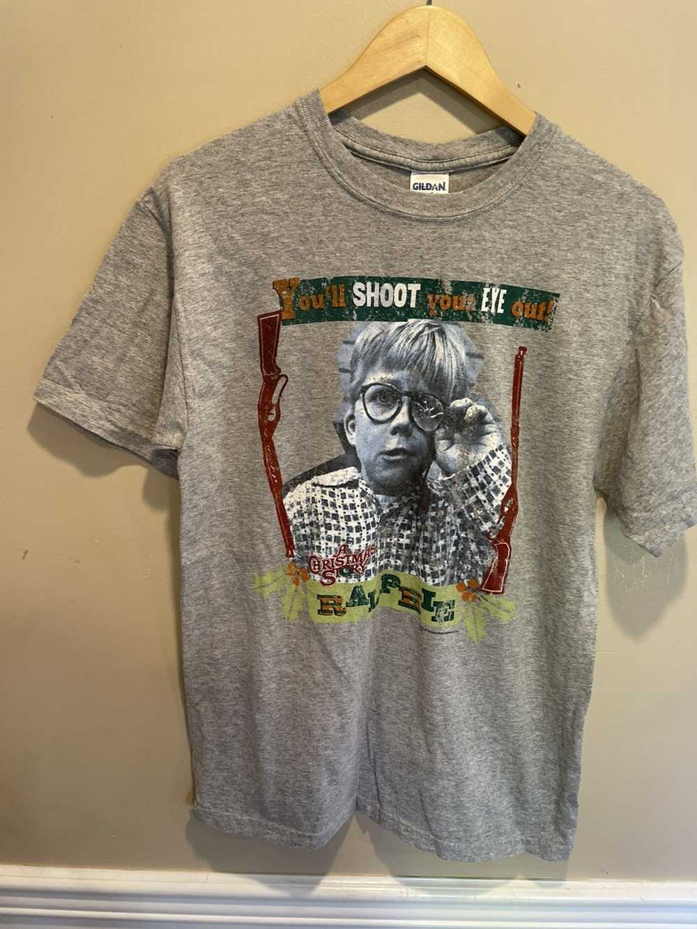 Gildan A christmas story movie tee grey medium - image 2