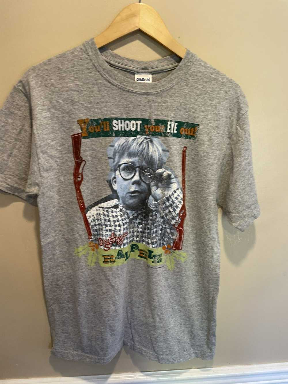 Gildan A christmas story movie tee grey medium - image 3