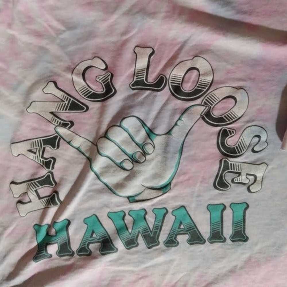 Hanes × Other × Vintage Vintage 90s Hang Loose Ha… - image 3