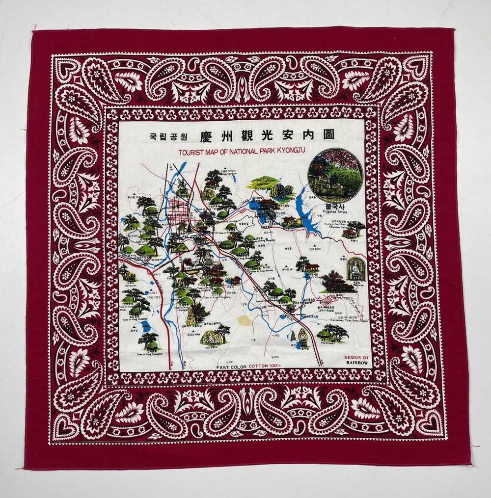 Other × Paislee korea national park map bandana h… - image 1