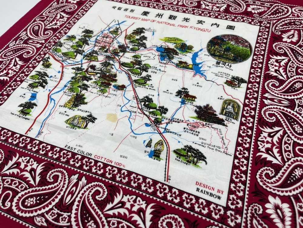 Other × Paislee korea national park map bandana h… - image 2