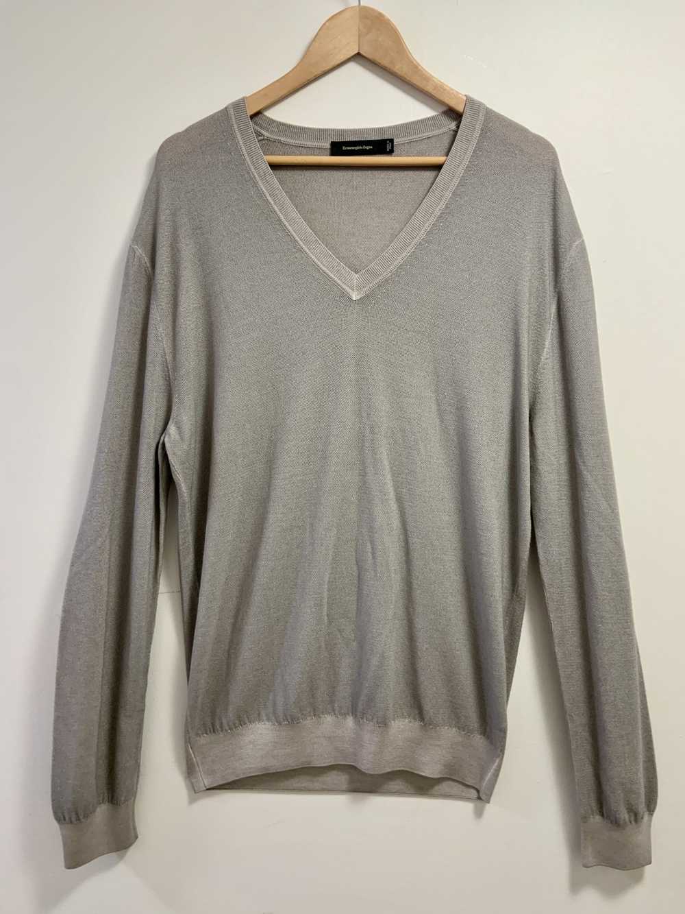 Ermenegildo Zegna Men's V-Neck Sweater - image 1