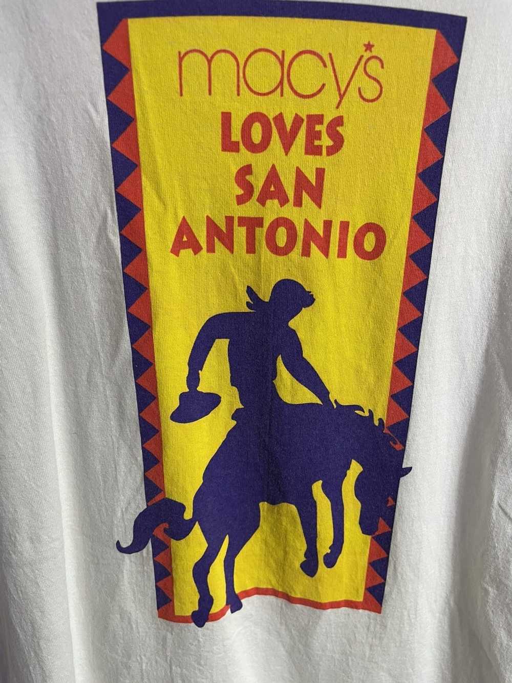 Streetwear × Vintage Macy's loves San Antonio - image 2