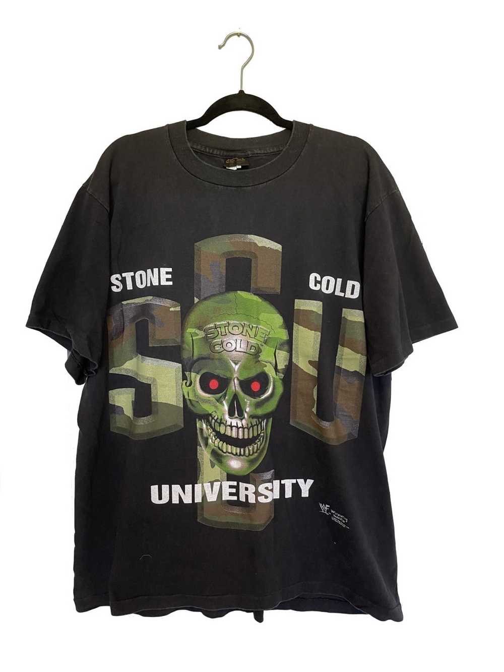 Vintage × Wwe 1998 Stone Cold Steve Austin T-Shir… - image 1