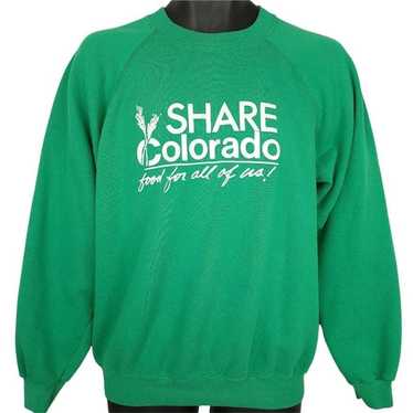 Vintage Share Colorado Sweatshirt Vintage 80s Food