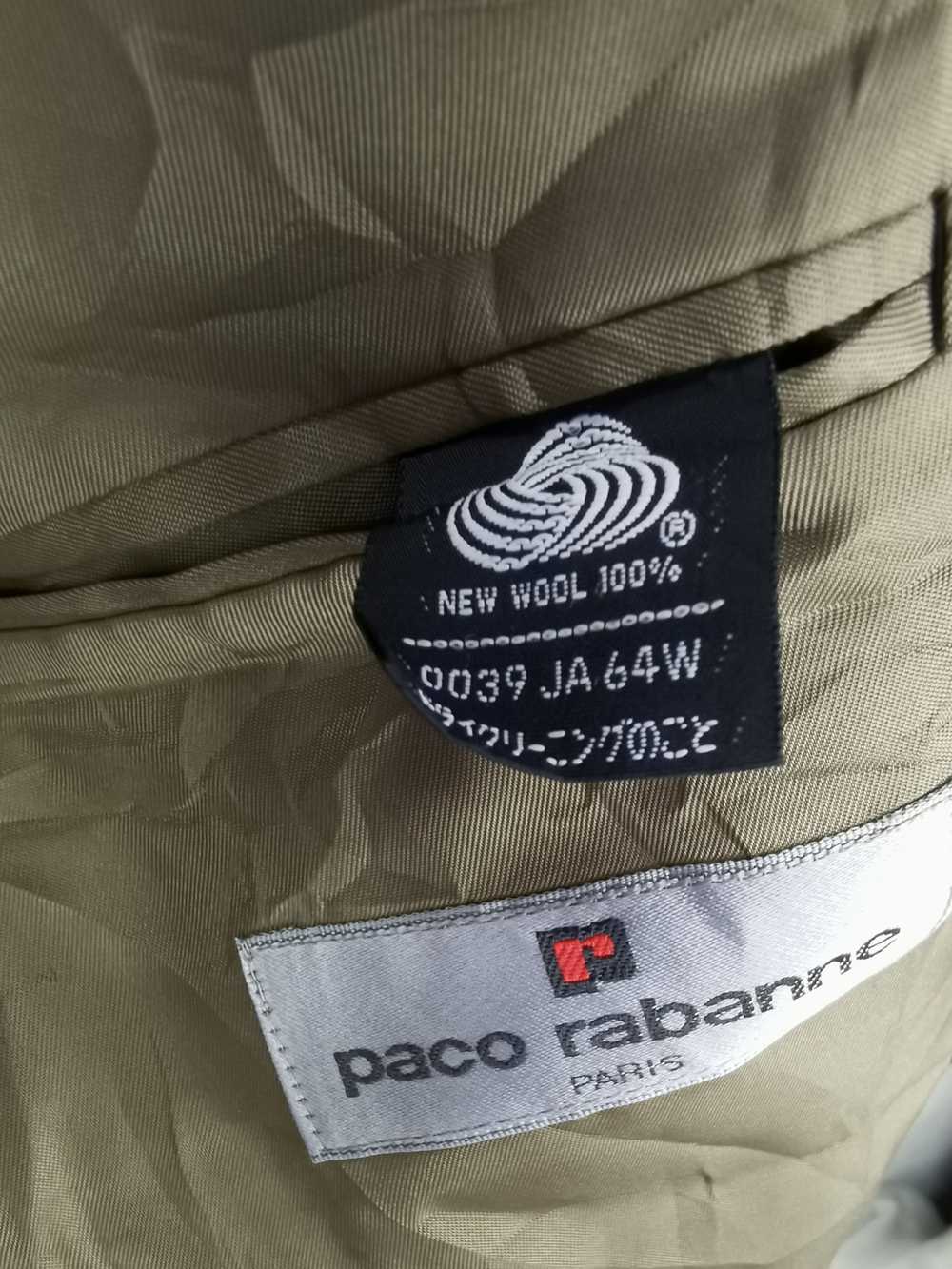 Paco Rabanne 2.6 mens suit blazer coat Paco Rabba… - image 3