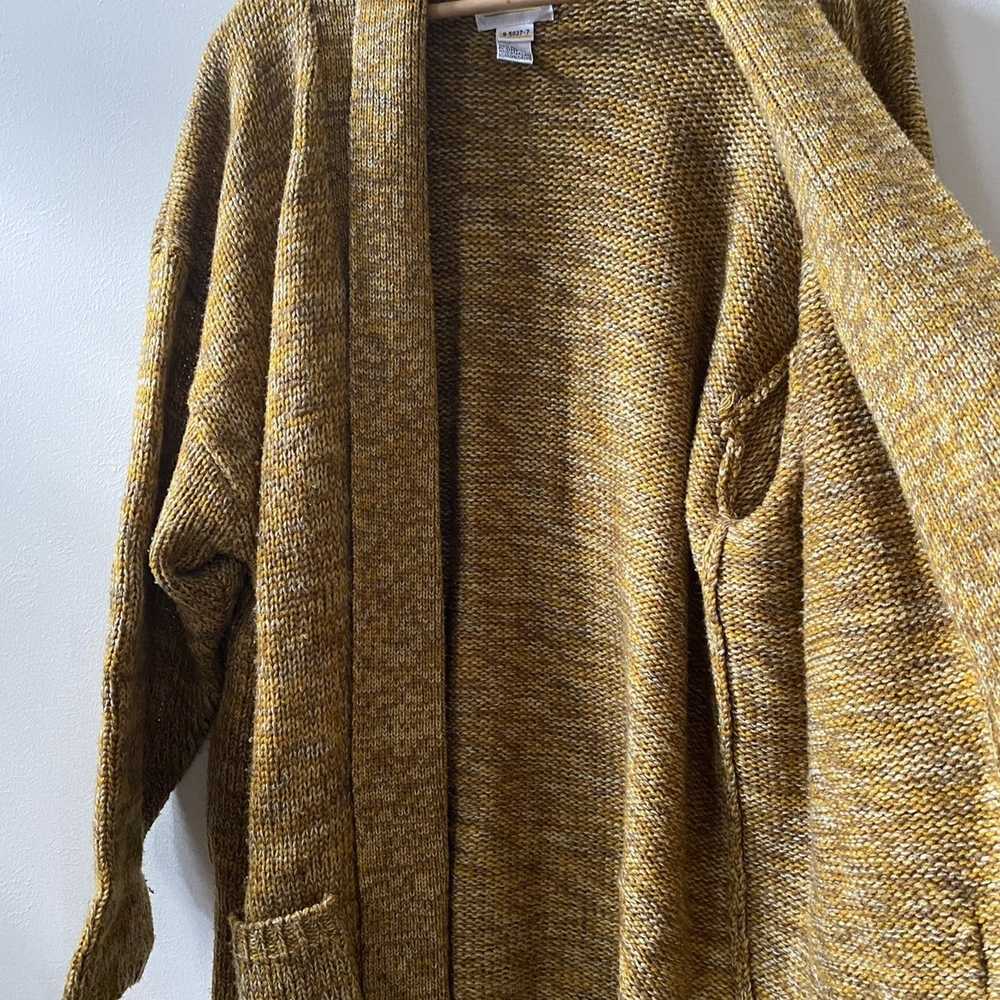 Vintage ROAMAN’S vintage size L 70’s yellow long … - image 2