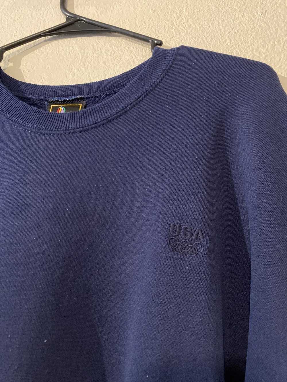 Usa Olympics × Vintage Vintage 90s USA Olympic cr… - image 2