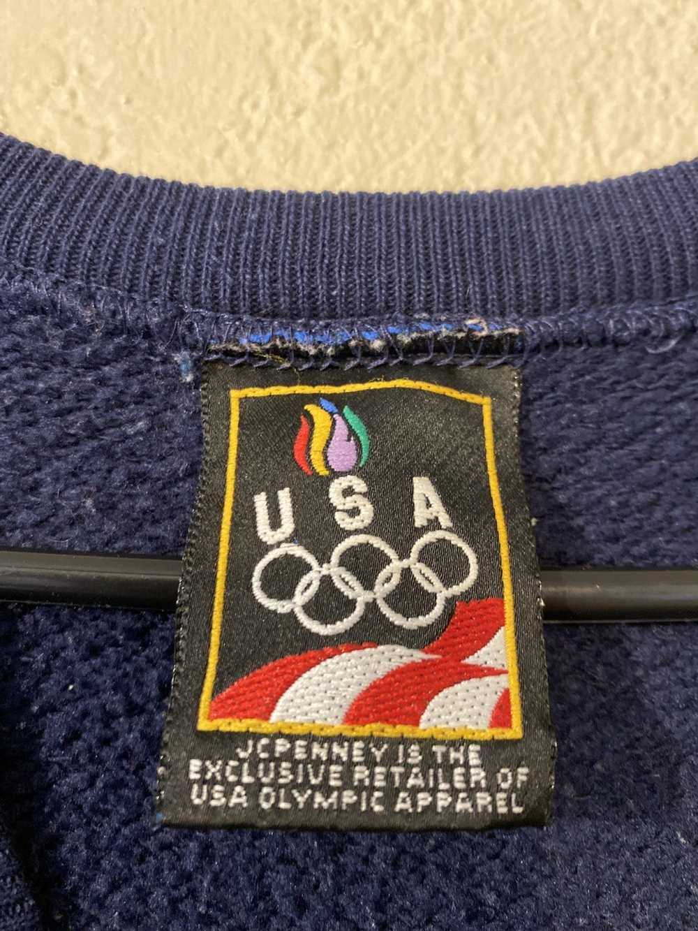 Usa Olympics × Vintage Vintage 90s USA Olympic cr… - image 3