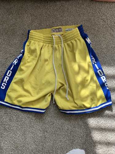 NBA Vintage Warriors basketball shorts - image 1