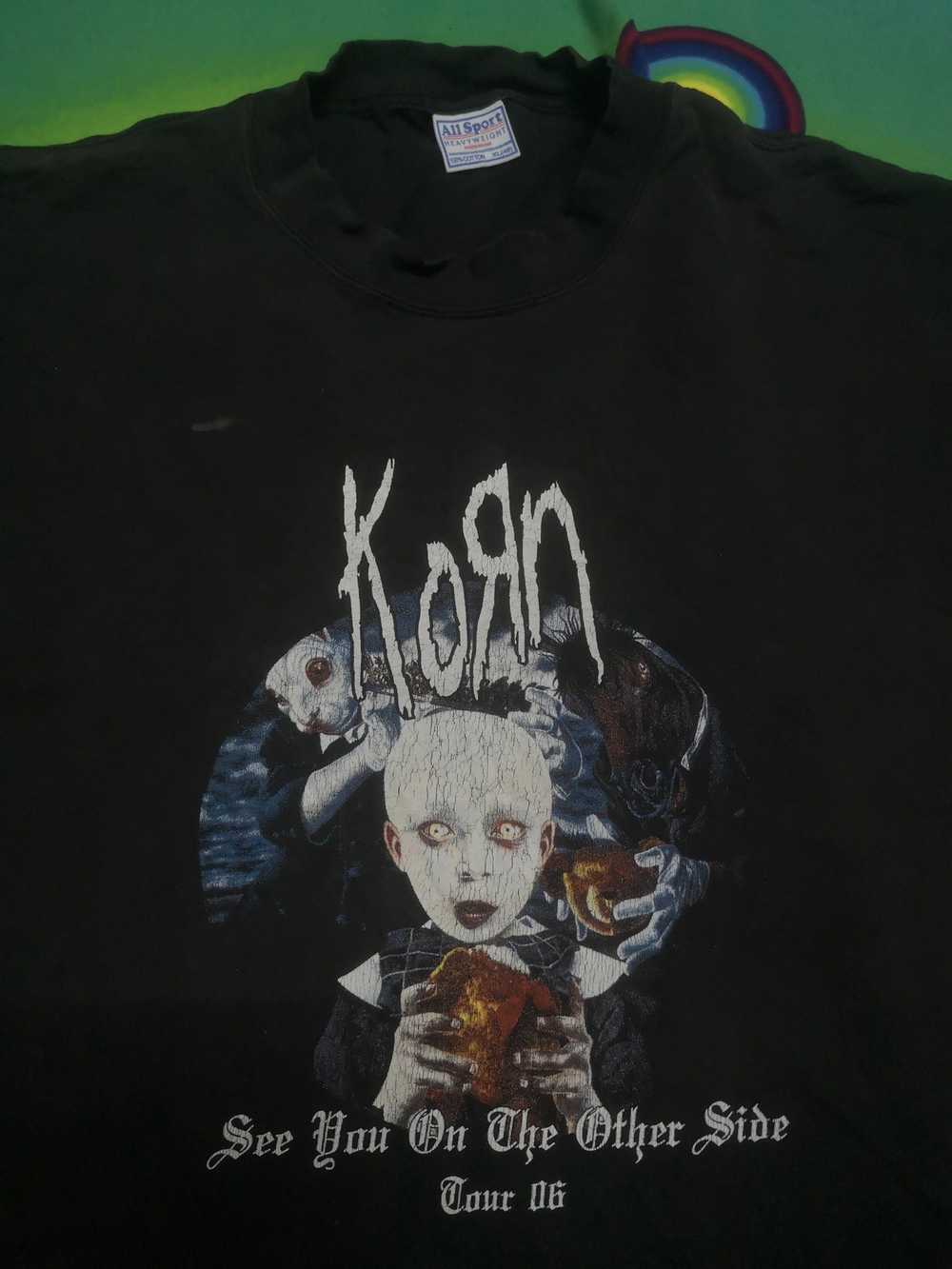 All Sport × Band Tees Vintage Korn band 2006 tour… - image 2