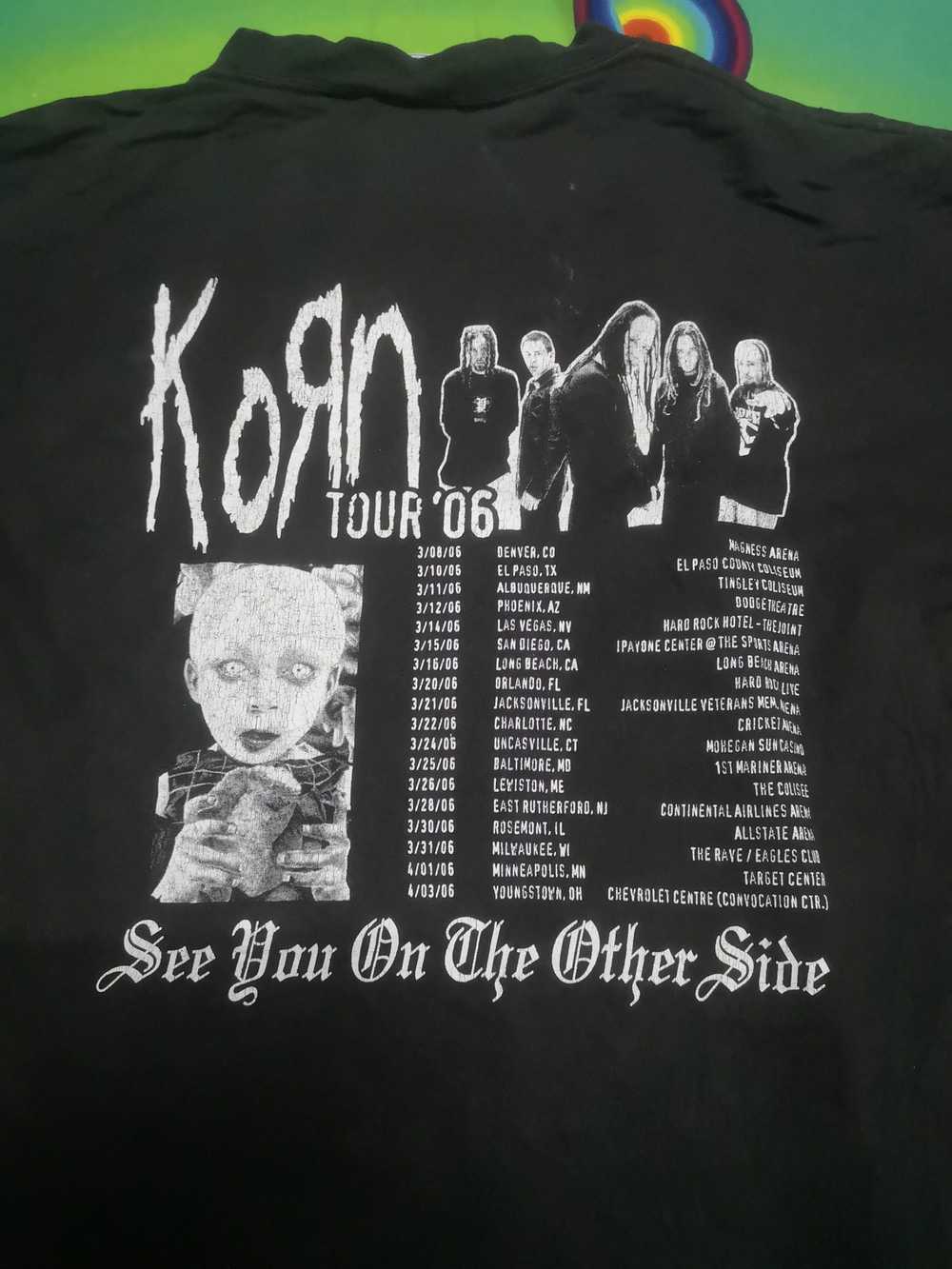 All Sport × Band Tees Vintage Korn band 2006 tour… - image 3