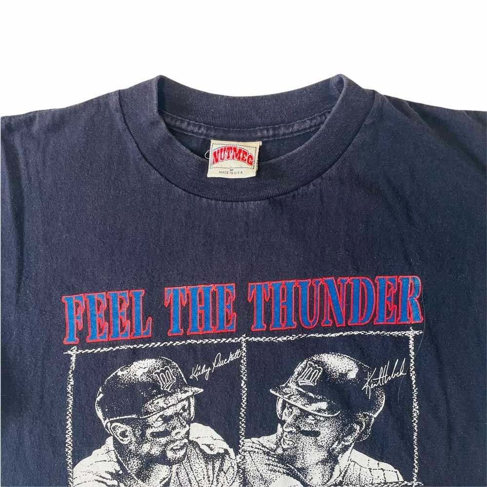 Nutmeg Mills 1989 MINNESOTA TWINS ‘FEEL THE THUND… - image 2