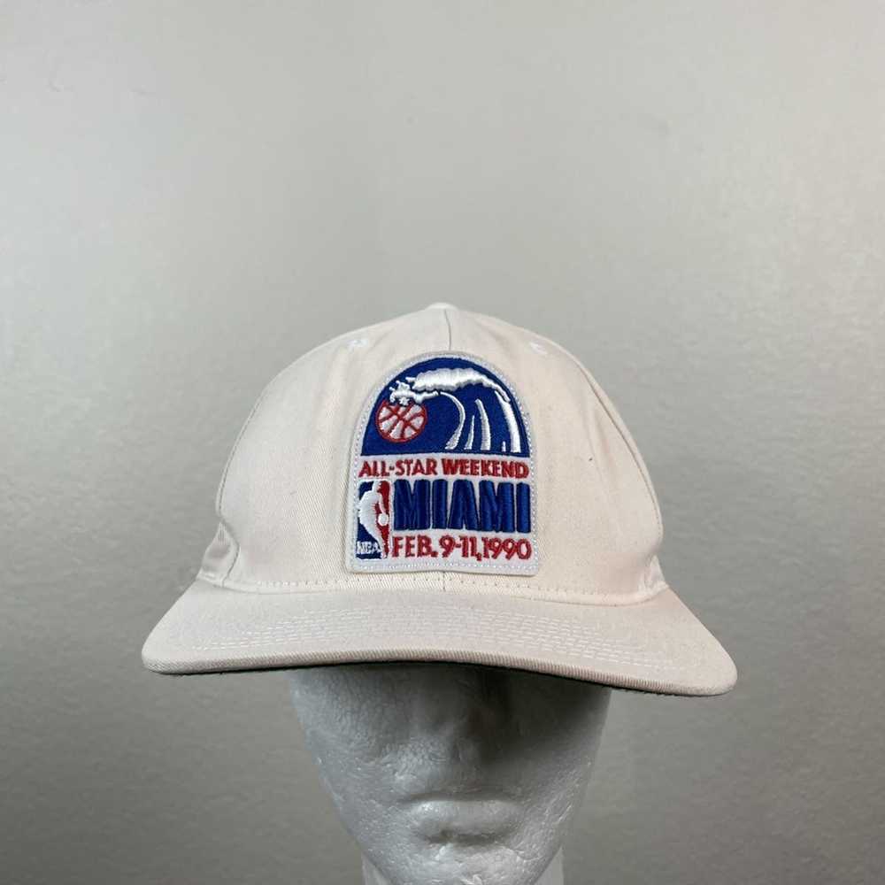 NBA Vintage NBA Allstar 1990 Mitchell Ness Hat OS… - image 1
