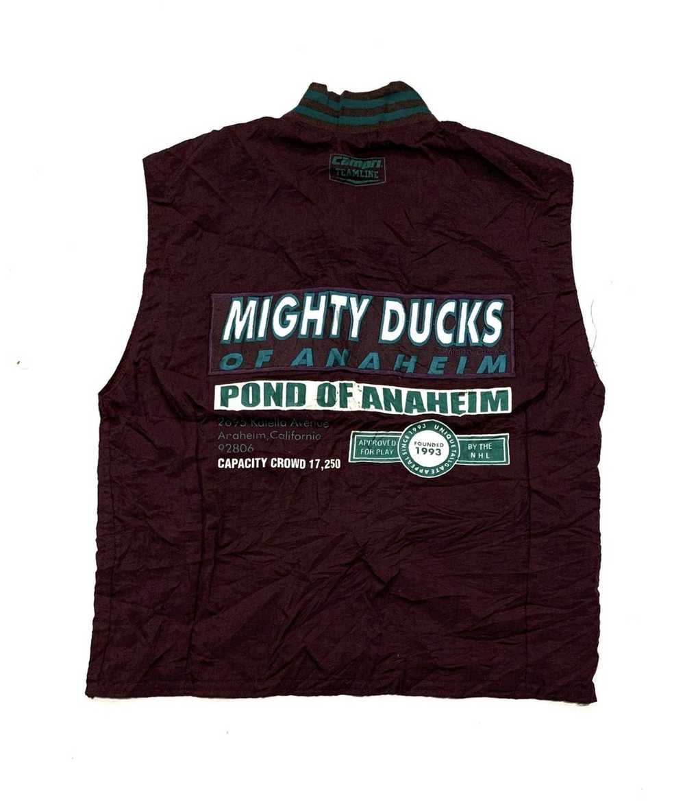 Hockey × Vintage vtg The Mighty Ducks official sl… - image 2