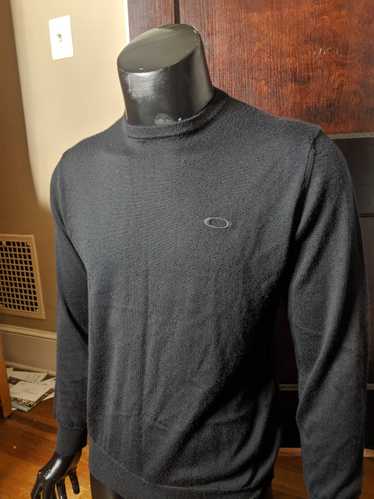 Oakley Italian black crewneck sweater