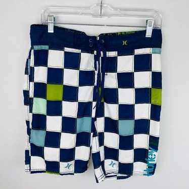 Hurley Hurley Plaid Swim Trunks 5 - image 1