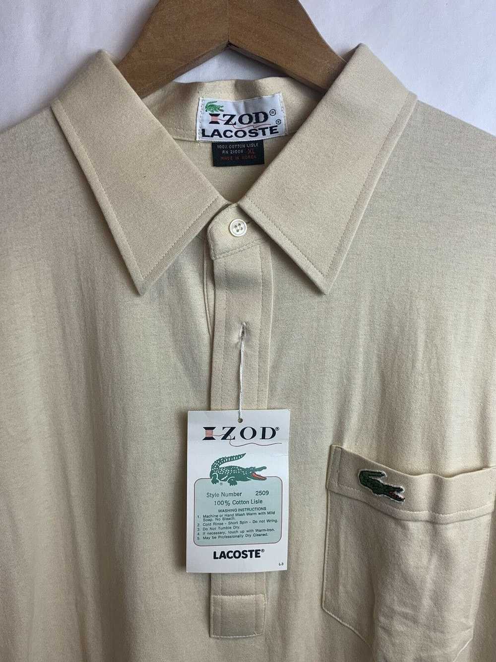 Lacoste Izod Lacoste Tan Beige Men’s Polo T-shirt… - image 2