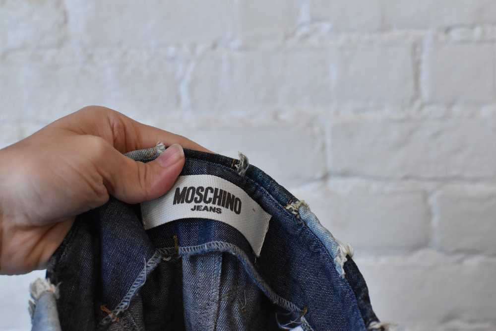 Y2K | Moschino Jeans | Distressed Demin Skirt - image 8