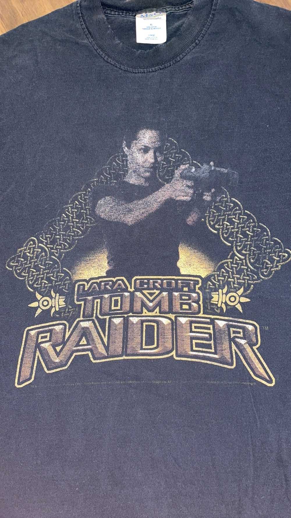 Vintage Lara Croft Tomb Raider Movie Shirt - image 2