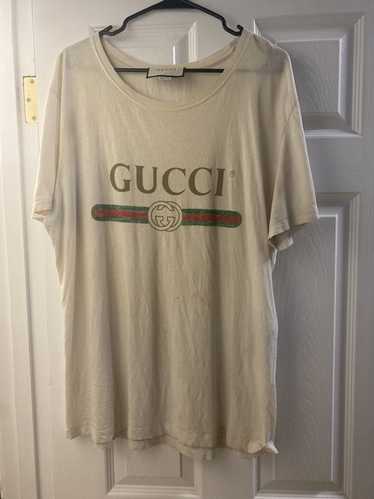 Gucci brand new store t shirt lamb logo tee size L new oversized