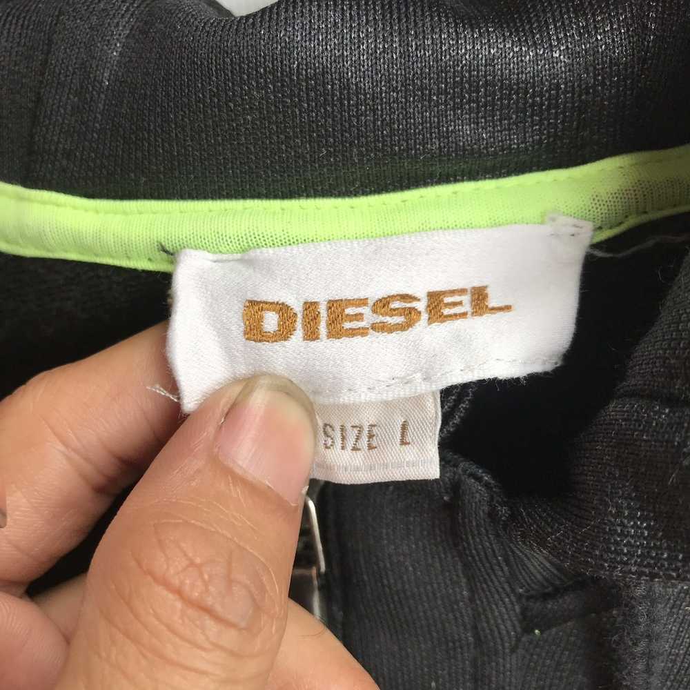 Diesel × Diesel Black Gold Diesel Shiny Black Hoo… - image 3