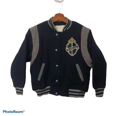 Buy Vtg 90s Mcgregor Baseball History Varsity Jacket Wool Mix Online in  India 