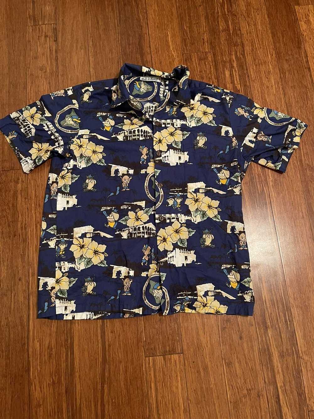 Hawaiian Shirt × Made In Usa × Vintage Vintage 80… - image 2