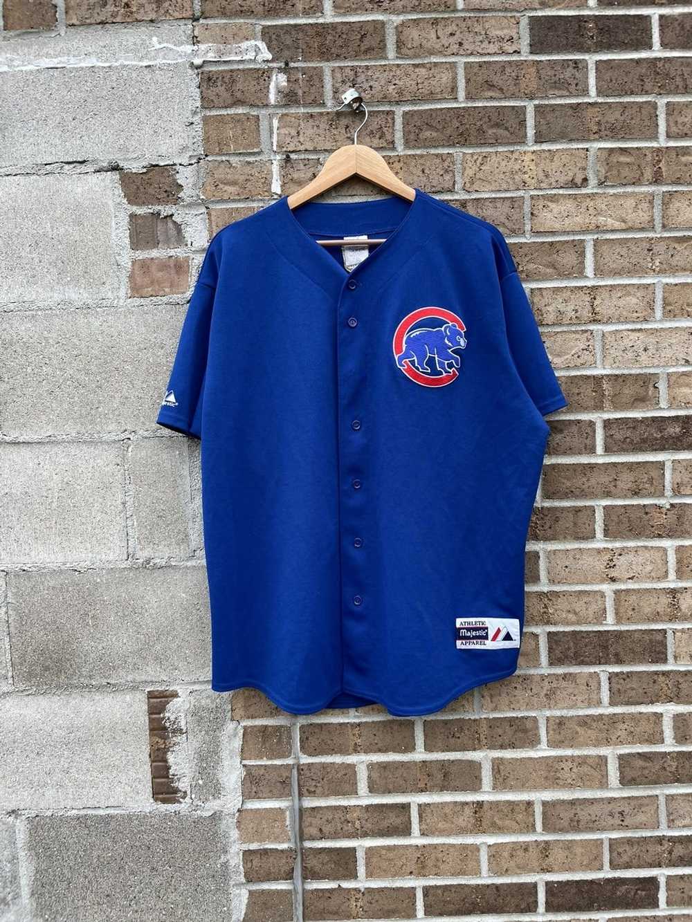 MLB × Majestic × Vintage Chicago Cubs jersey - image 1