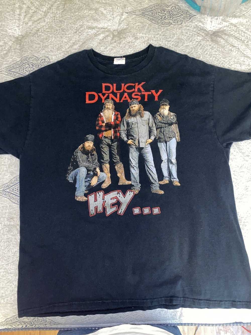 Gildan Heavy Cotton Men's Duck Dynasty Graphic Short Sleeved T-Shirt Size  XL