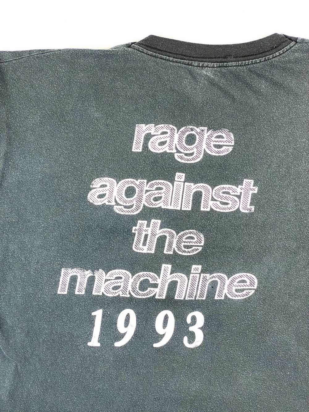 1993 Rage Against The Machine Tee Shirt - image 5