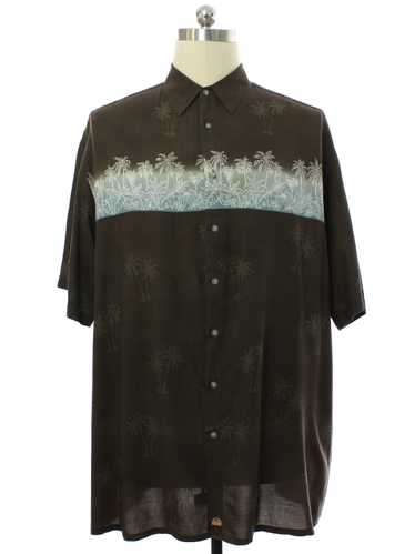 1990's Campia Moda Mens Rayon Hawaiian Shirt - image 1