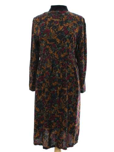 1980's Rayon Blend Dress
