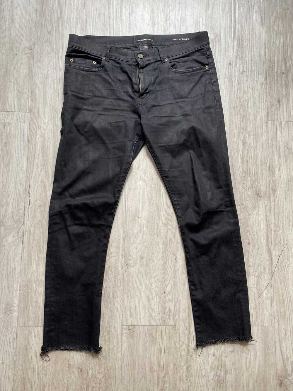 Saint Laurent Paris Saint Laurent D02 cut jeans F… - image 1