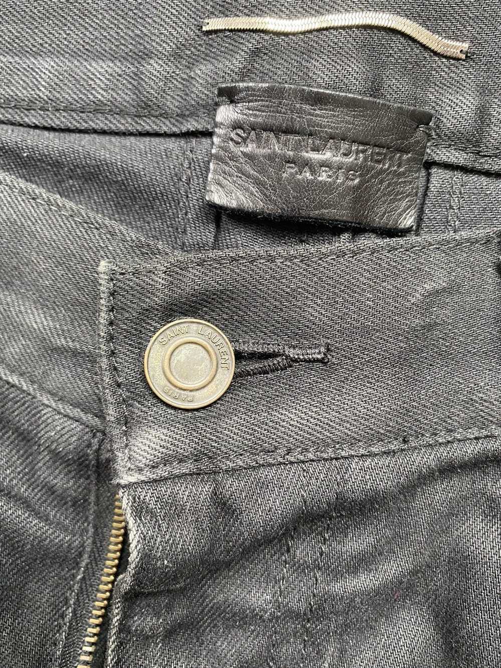 Saint Laurent Paris Saint Laurent D02 cut jeans F… - image 5