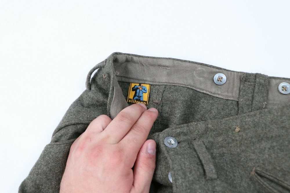 Streetwear × Vintage Vintage 40s Button Fly Swede… - image 5