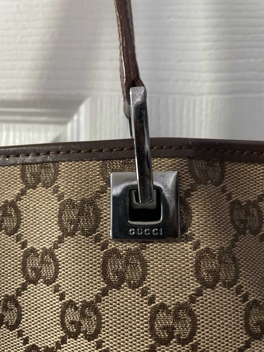 Gucci Gucci gg canvas monogram tote bag - image 3