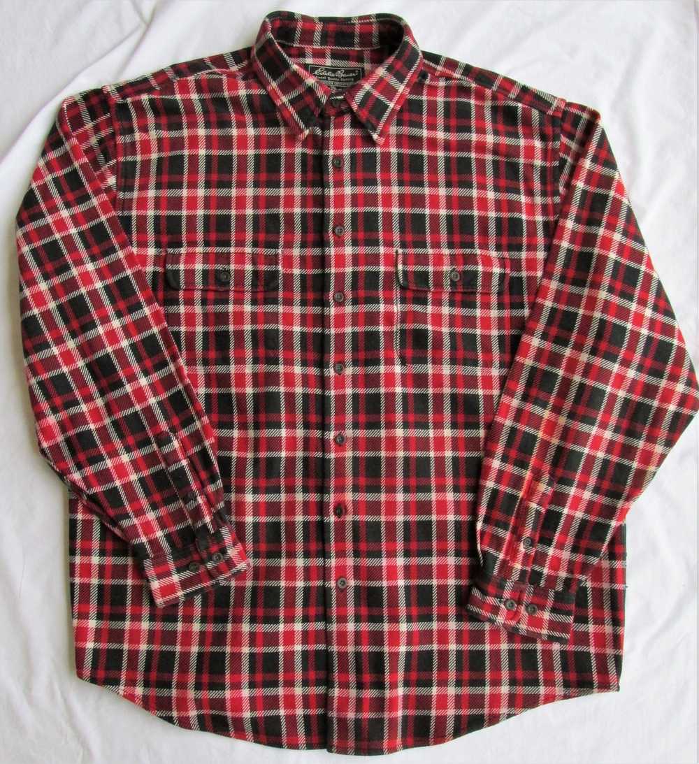 Eddie Bauer Eddie Bauer Heavyweight Cotton Flannel Sh… - Gem