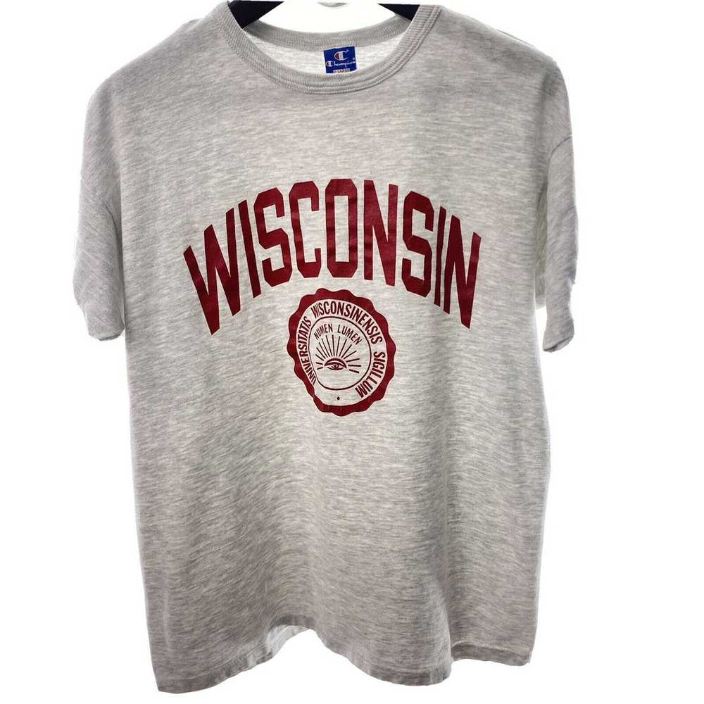 Champion × Vintage Champion Wisconsin University … - image 1