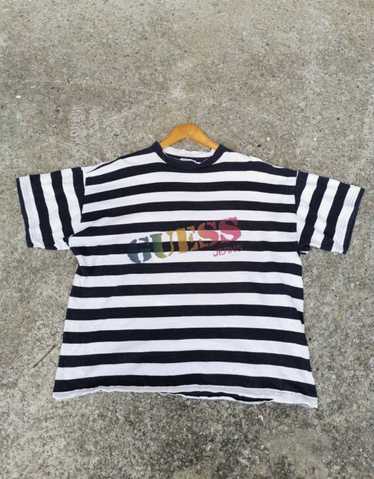 Vintage 90s Guess Striped Tee